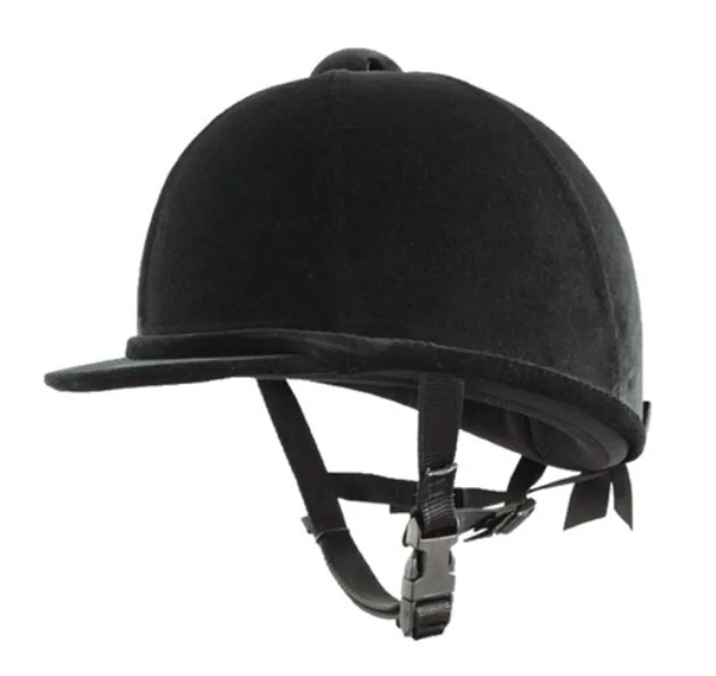 Charles Owen Young Rider Riding Hat in Black